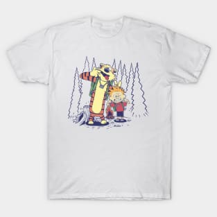 Calvin and Hobbes Let's Hiking T-Shirt